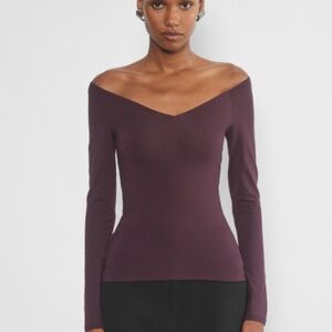 Aritzia Babaton Contour  Vase Longsleeve Top